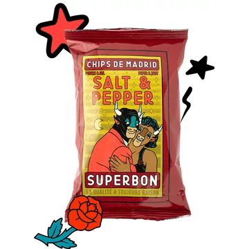 Superbon Borsos és Sós chips