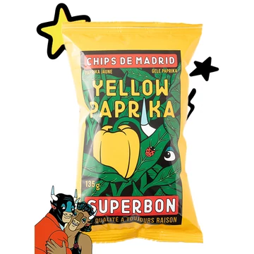 Superbon Sárga Paprikás chips