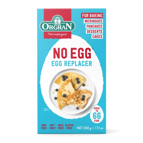 Gluténmentes ORGRAN No Egg™ tojáshelyettesítő por