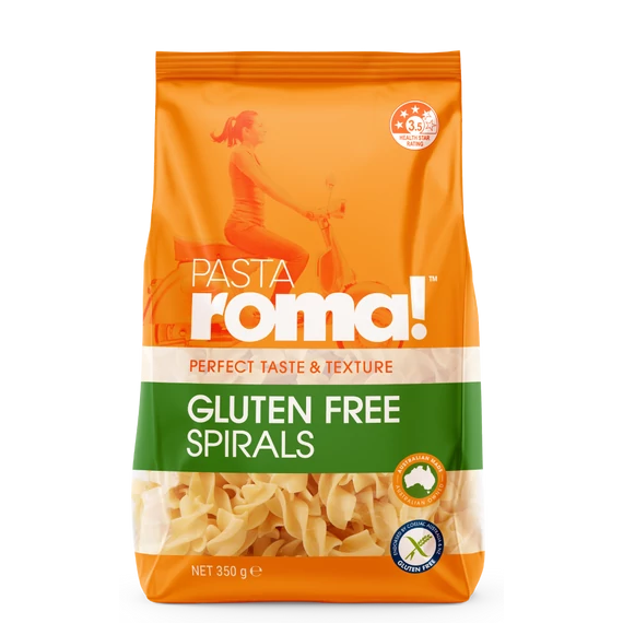 Pasta Roma! Vegán, gluténmentes fusilli tészta