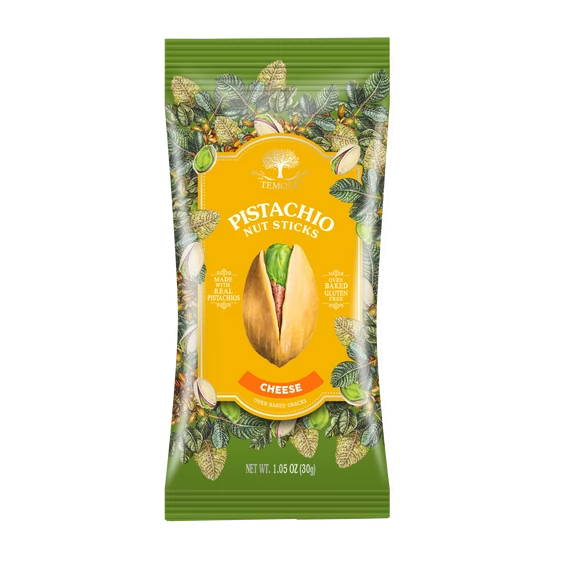 Pisztácia rudacskák – sajt ízű